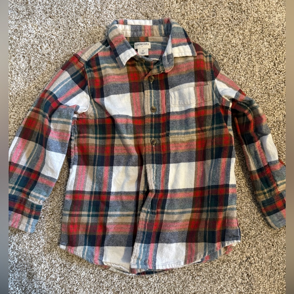 JCrew Crewcuts Plaid Shirt - Toddler 2